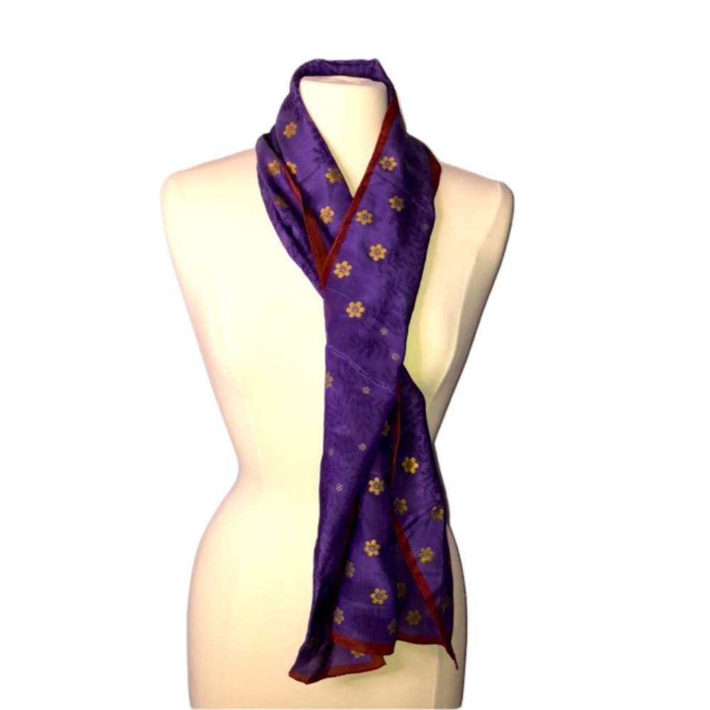 Katja Silk blend scarf